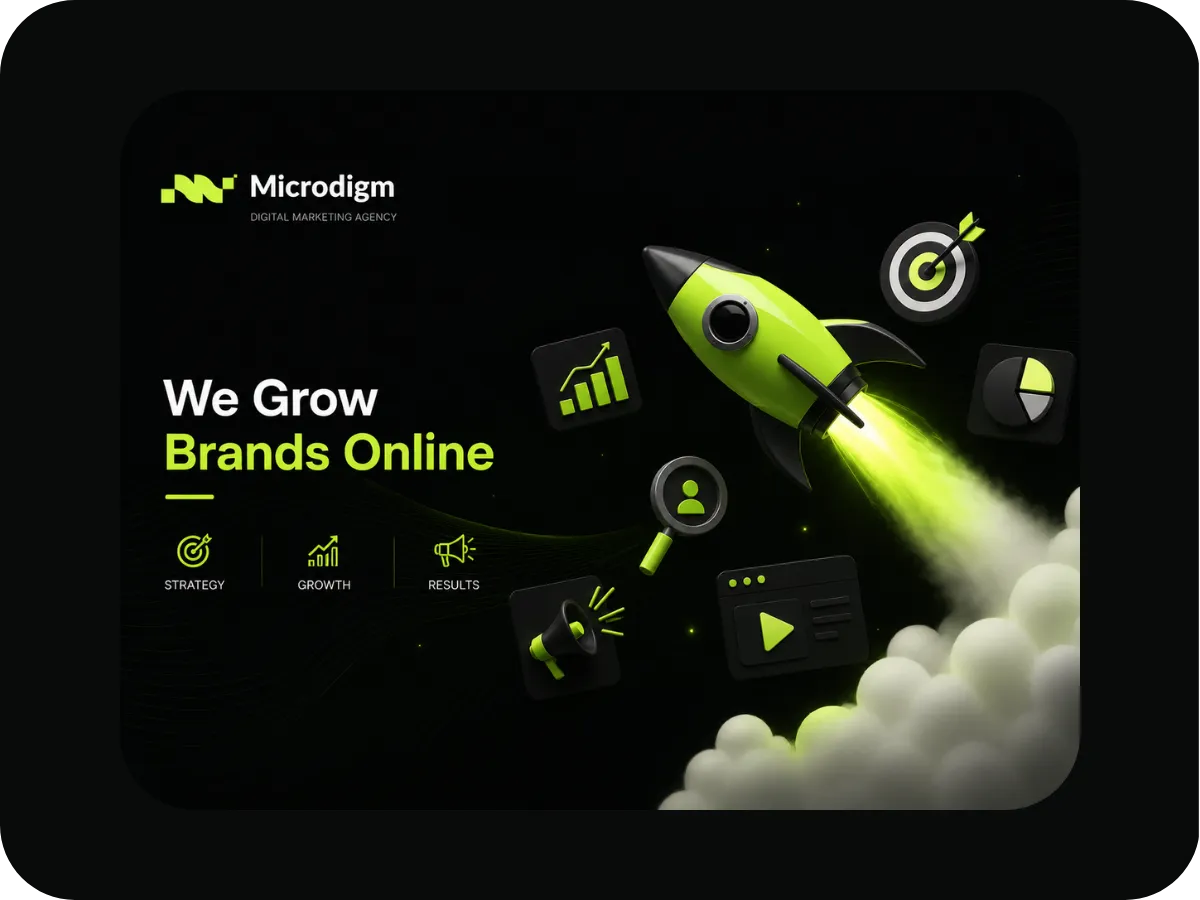 Digital marketing and SEO results — Microdigm