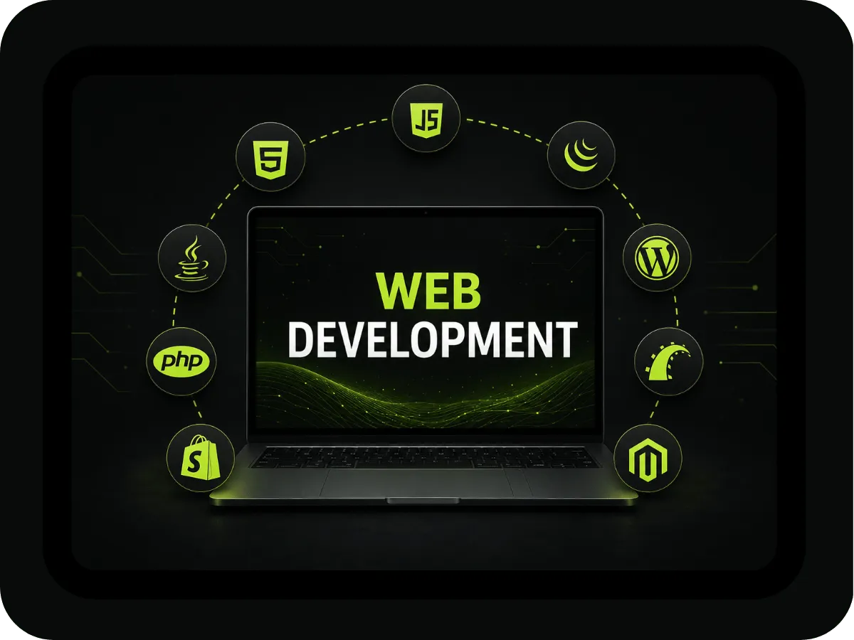 Website and interface illustration
