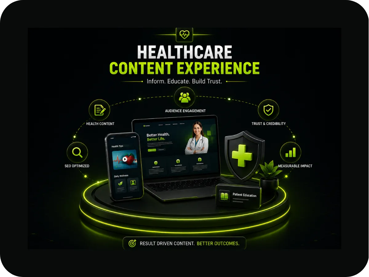 Improving trust signals and search visibility for a healthcare brand case study preview